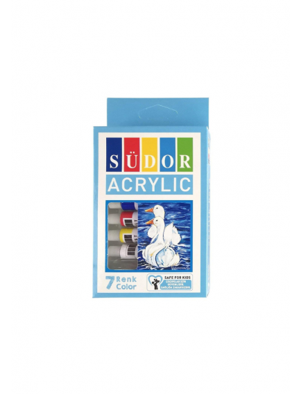 Südor Acrylic Paint Tube 7x9 ml Südor Acrylic Paint Tube 7x9 ml