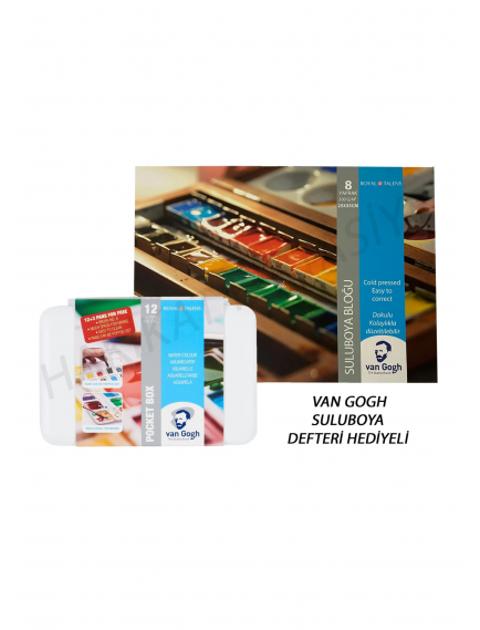 Van Gogh 12+3 Watercolor Set Van Gogh 12+3 Watercolor Set