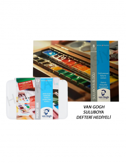 Van Gogh 12+3 Watercolor Set Van Gogh 12+3 Watercolor Set